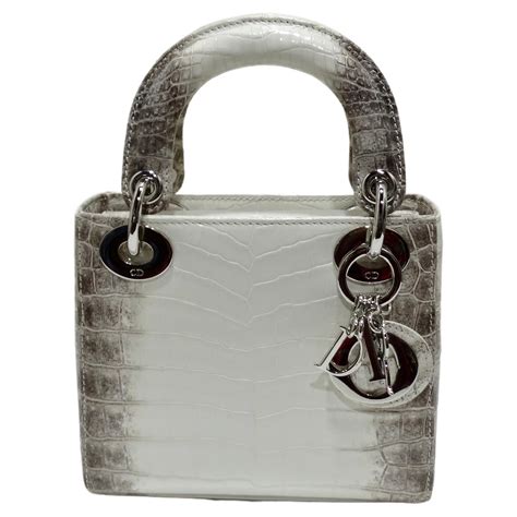 christian dior crocodile bag|mini lady Dior bag price.